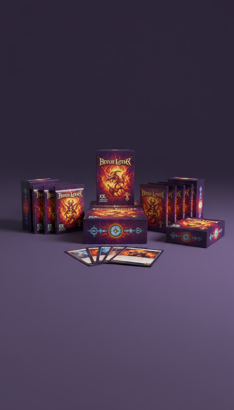 Collector set with limited-edition foils