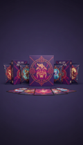 Starter deck box with strategic build