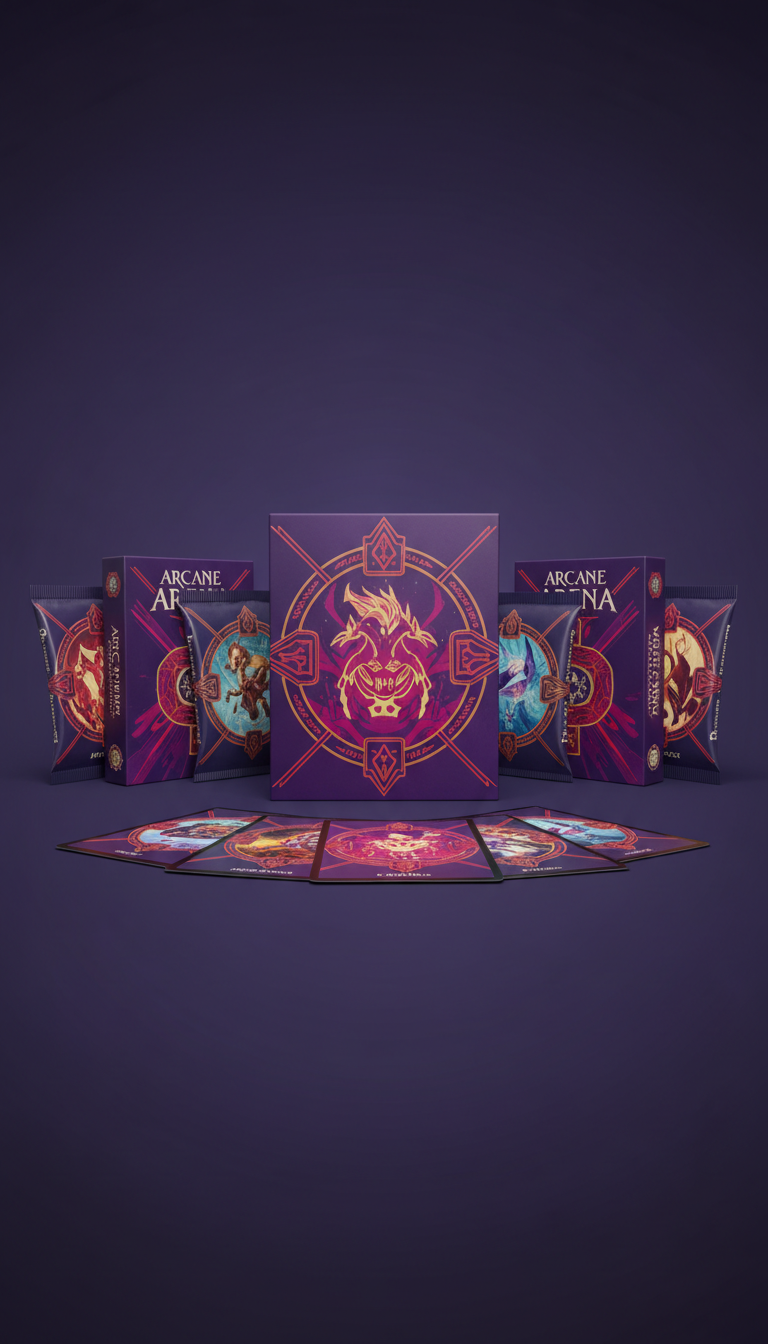 Starter deck box with strategic build